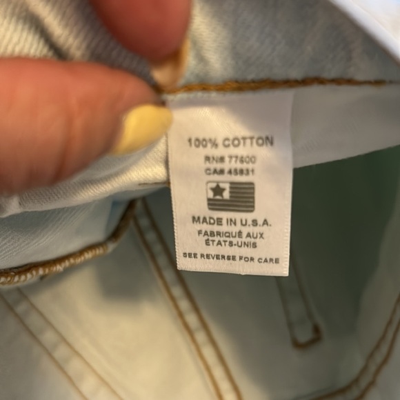 Sandrine Rose Side Zipper Distressed Jean Shorts - Picture 9 of 9